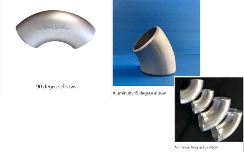 Aluminum Pipe Fittings Aluminium elbow 